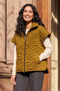 Quilted Brooke Vest