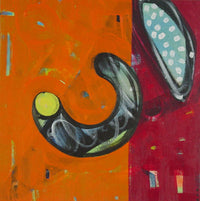 Abstract Diary July 1 Orange