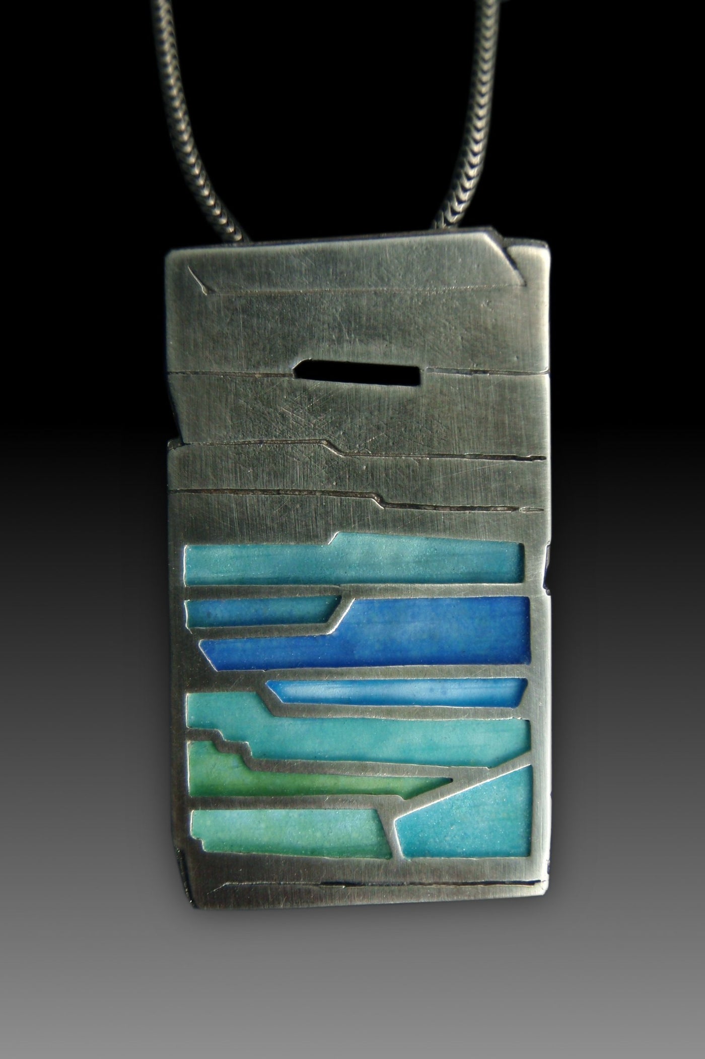 Rock Layers Pendant No. 425