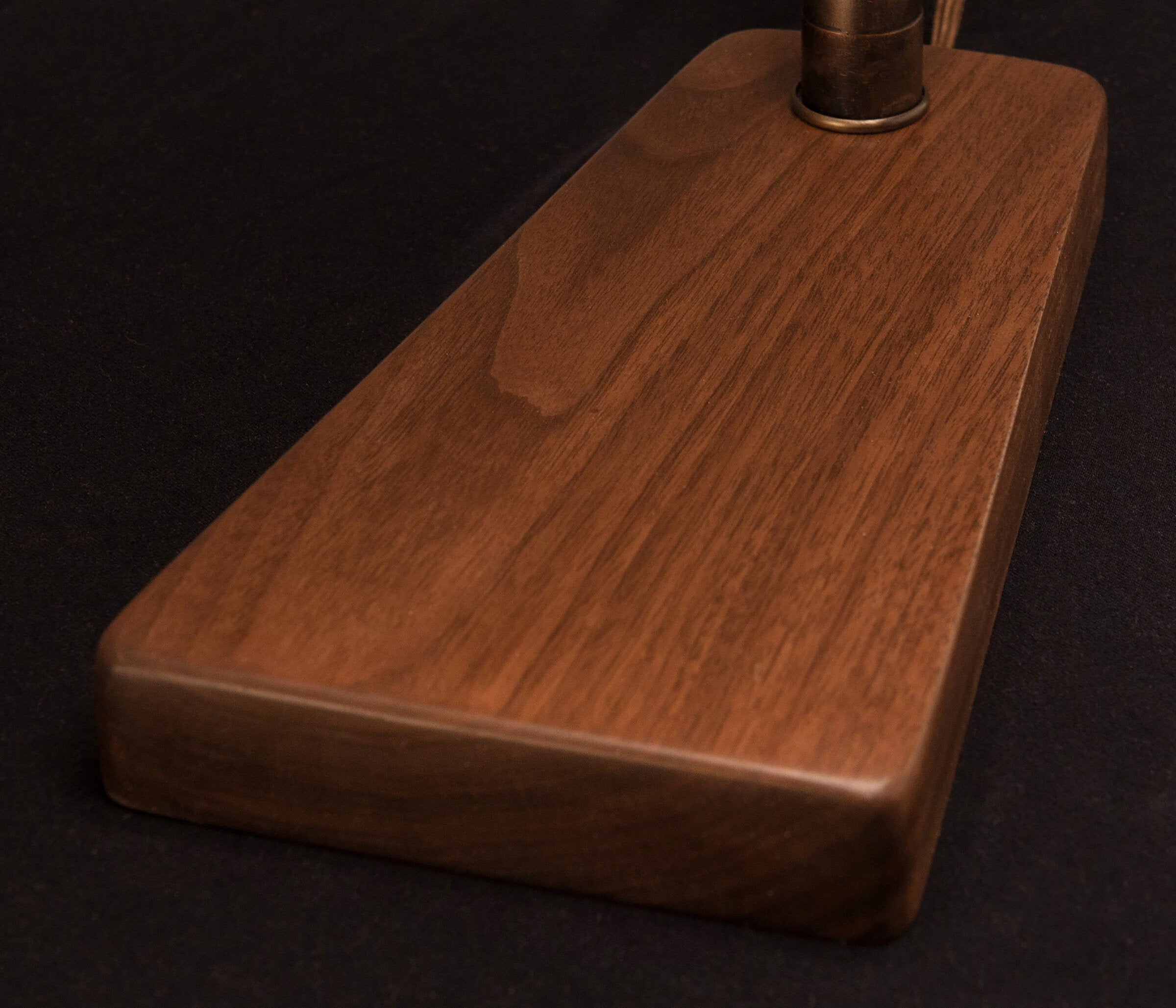 Walnut Slatted Desk Lamp