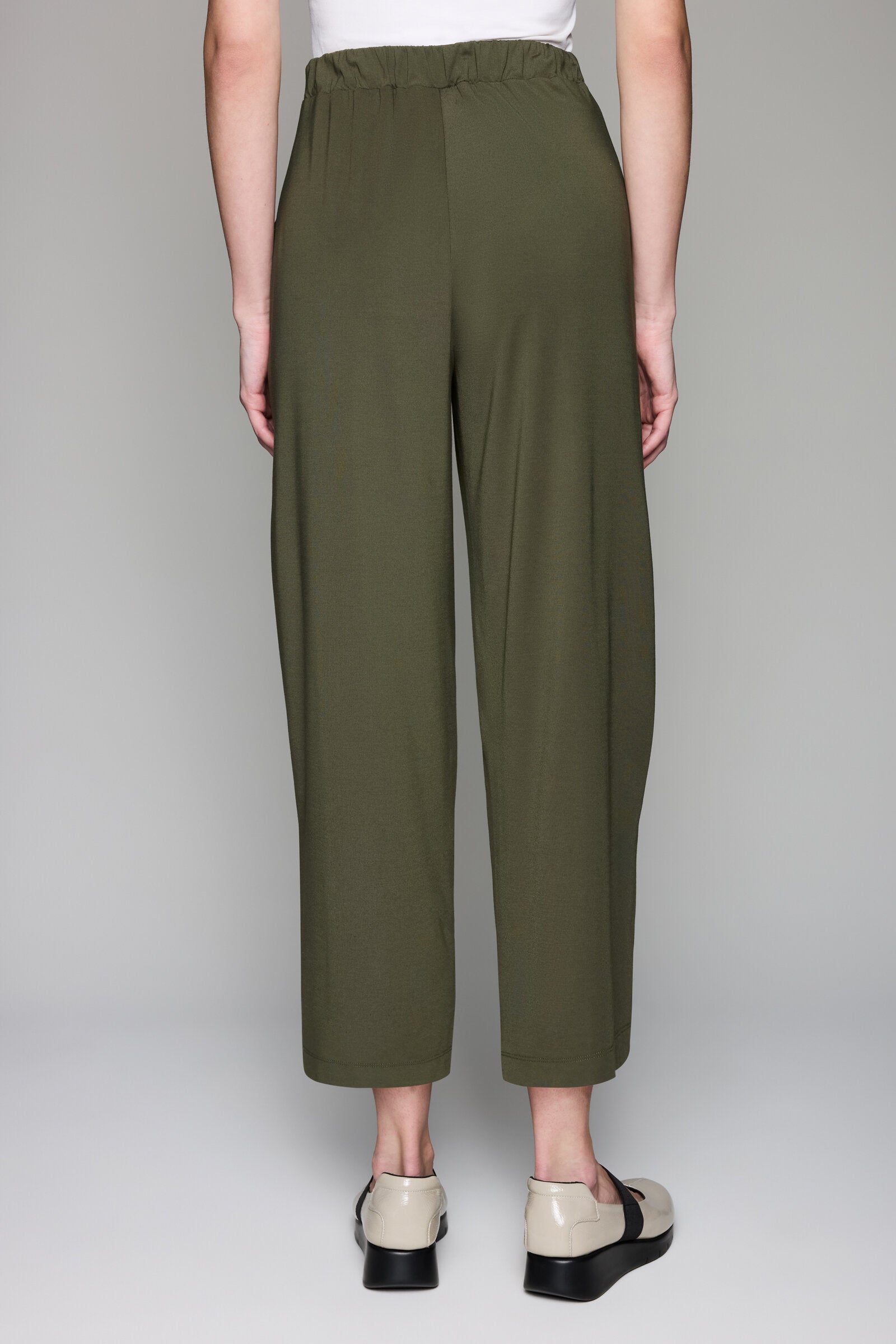 Contrast Stitch Jersey Pant