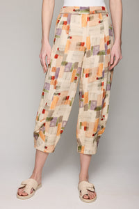 Gauze Coralie Barrel Pant