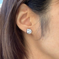 Blossom Pearl Stud Earrings