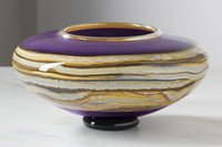 Strata Footed Bowl