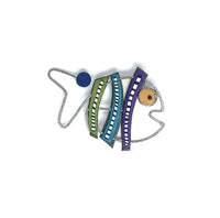 Fishie II Brooch