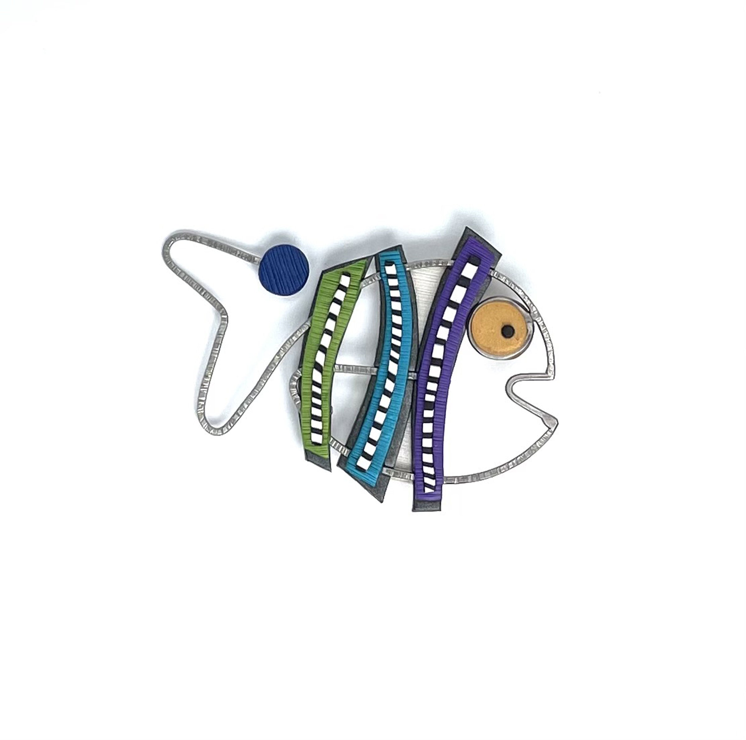 Fishie II Brooch