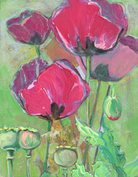 Poppy Dreams In Fuschia No. 1