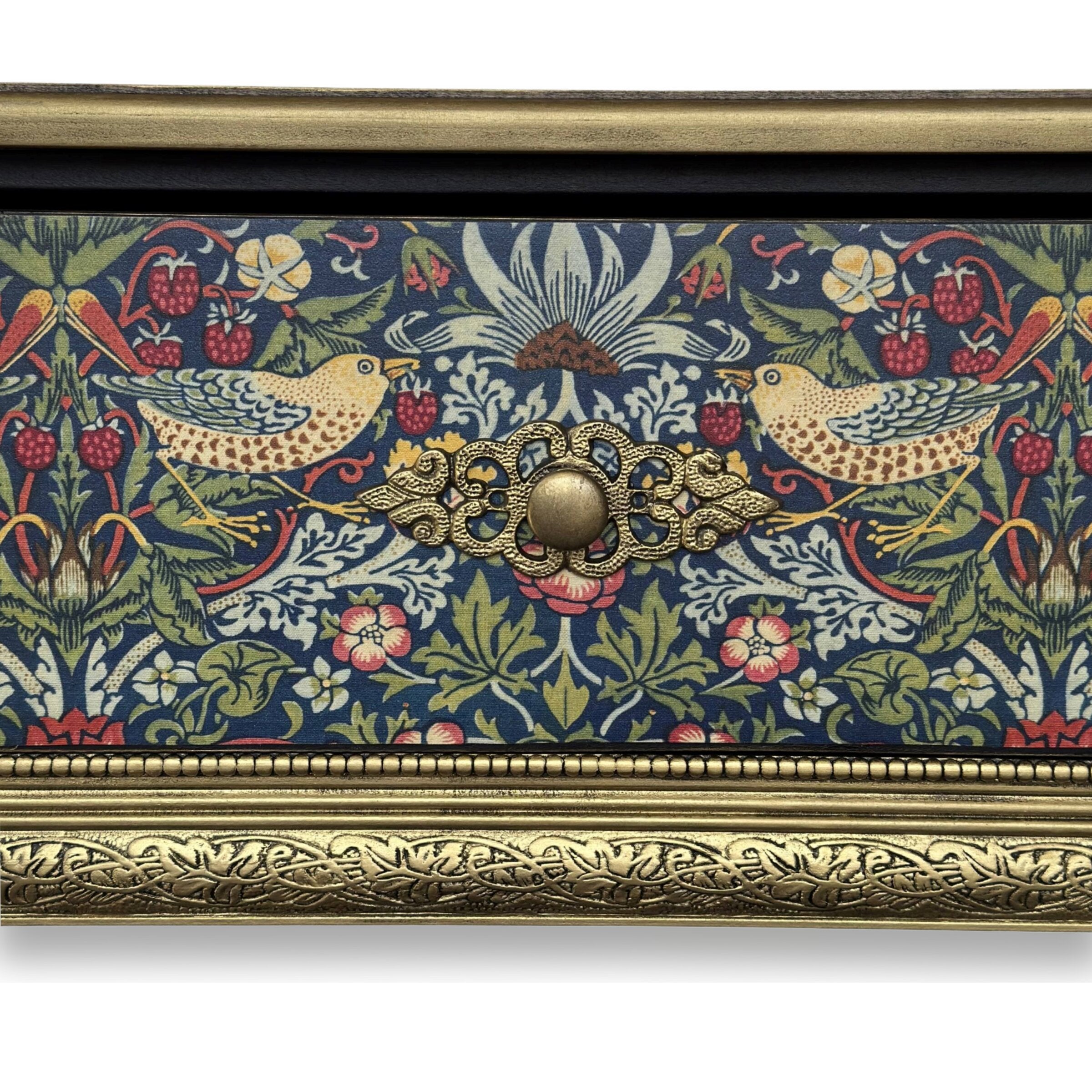 Strawberry Thief Narrow Console table