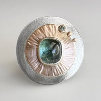 Teal Hana Ring