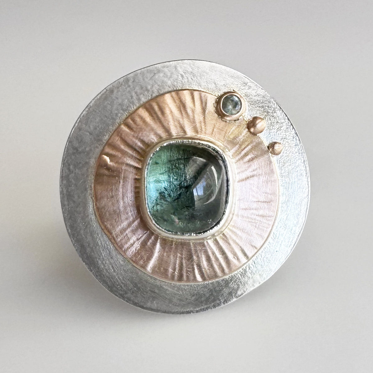 Teal Hana Ring