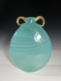 Turquoise Vertigo Vase