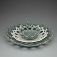 Set of Three Nesting Crown Bowls