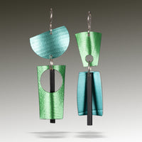 Green, Turquoise & Black