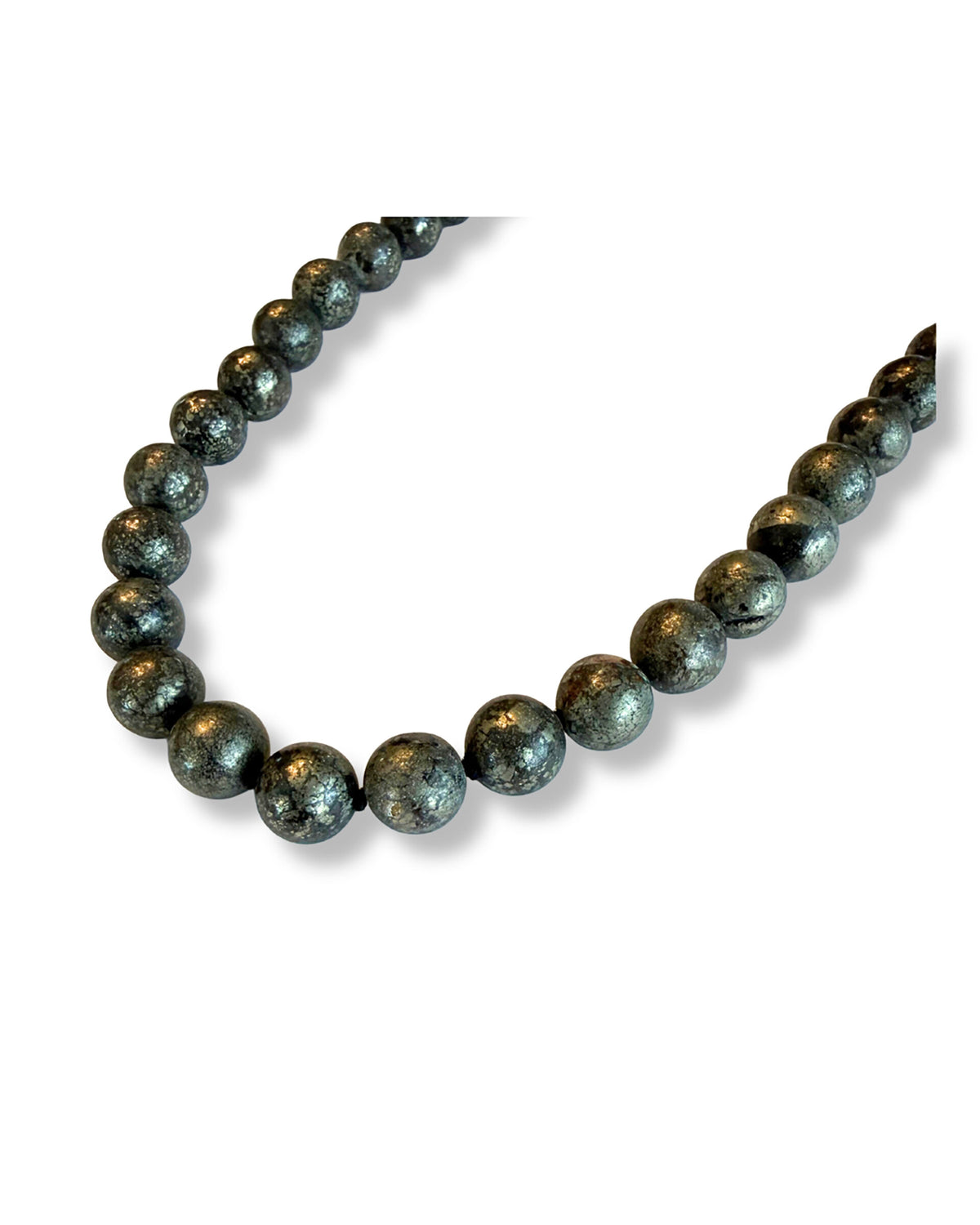 Infinity Pyrite Necklace