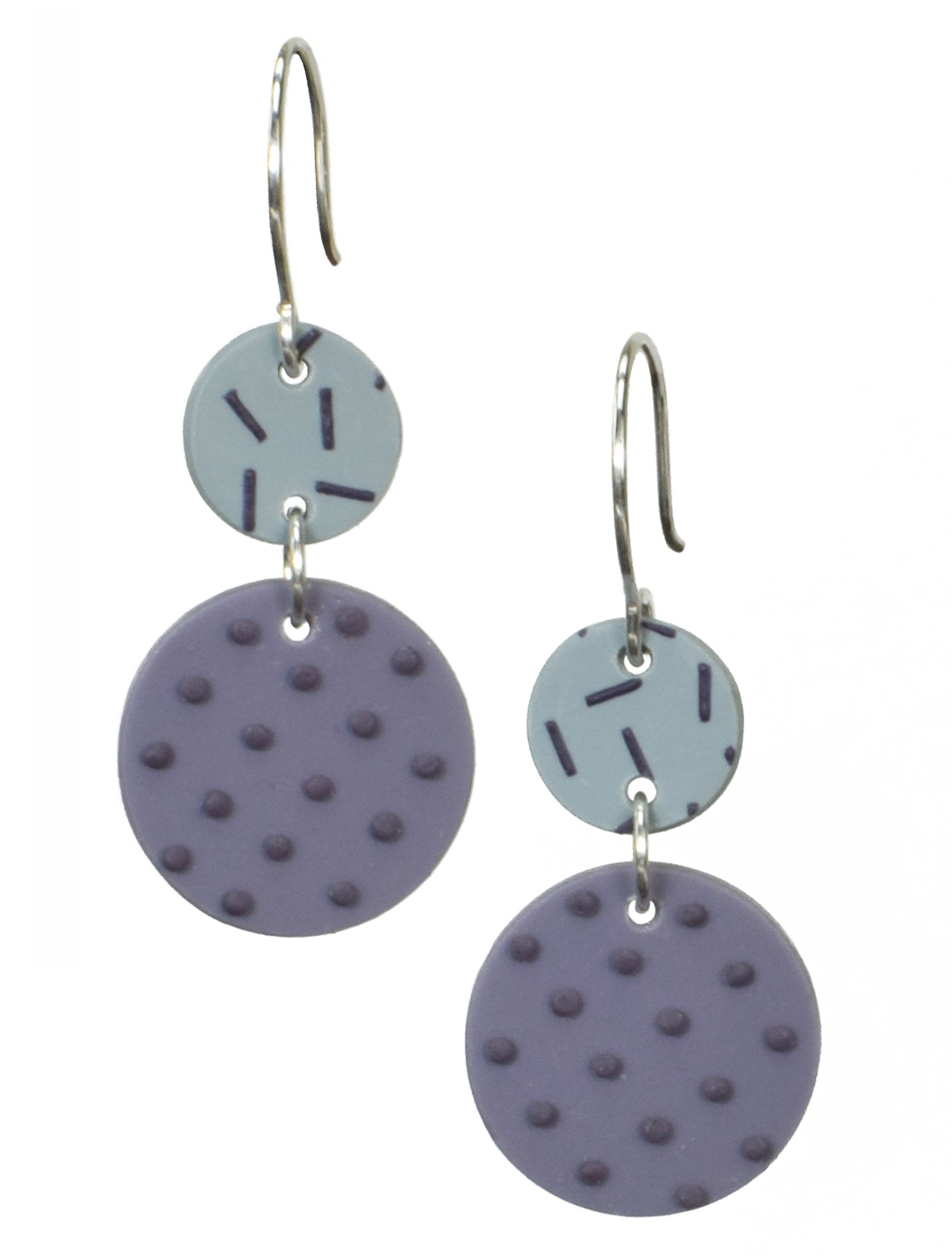 Dotted gray violet