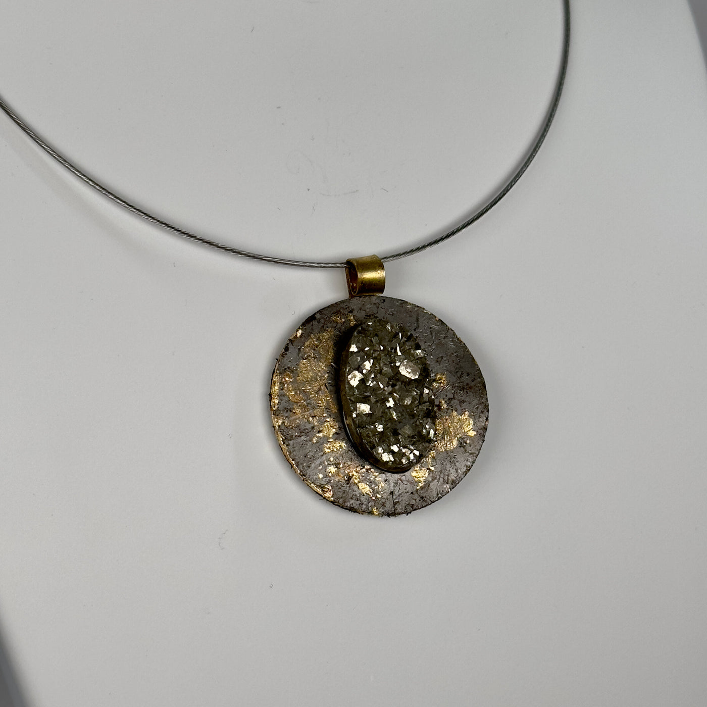 Gold Leaf Wonder Pendant
