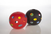 left to right: Red, Black