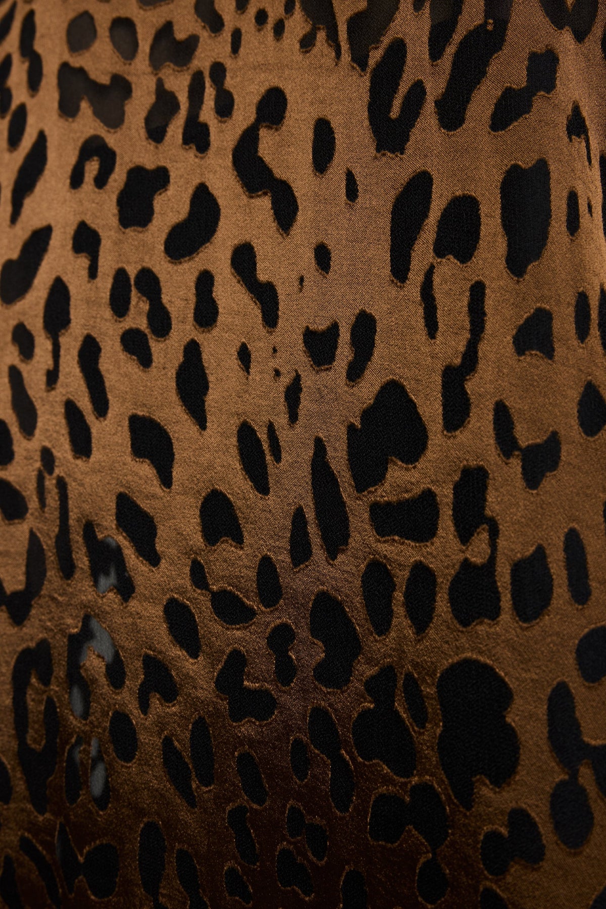 Burnout Leopard Top