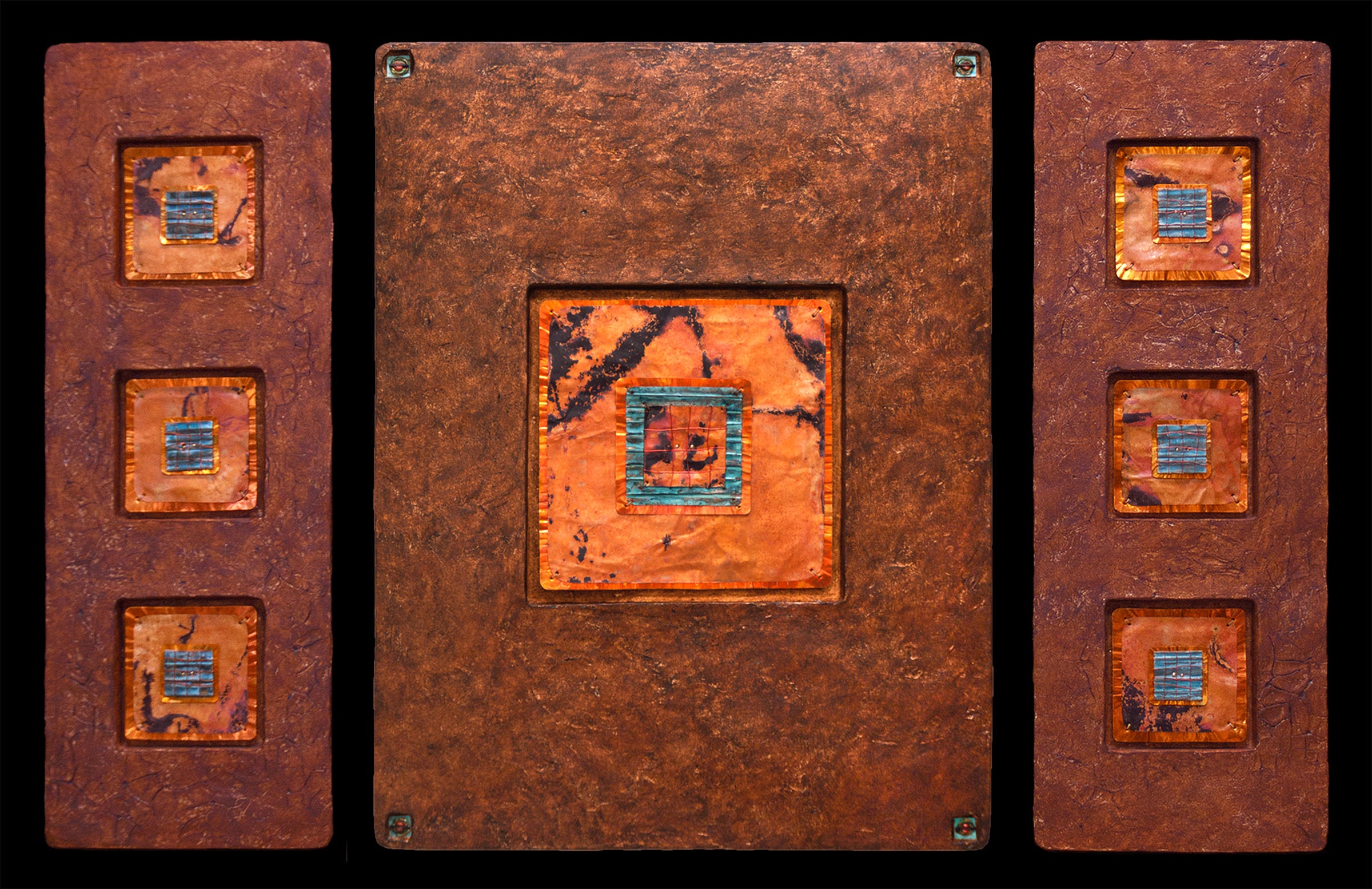 Jewels From Within: M Triptych