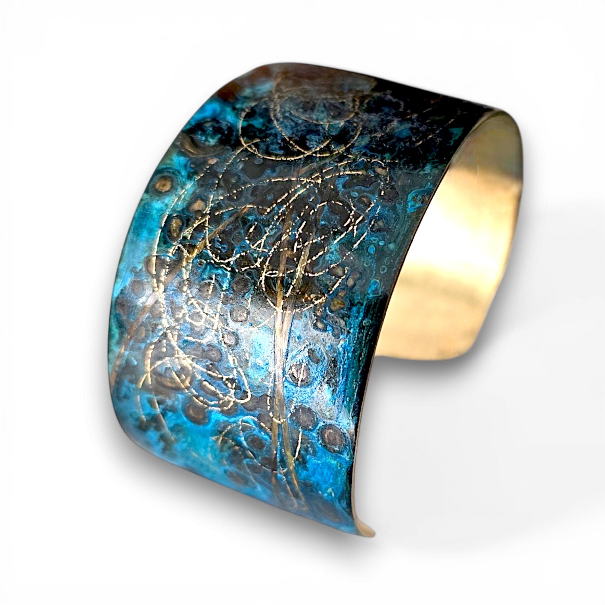 Gilded by Nature Cuff
