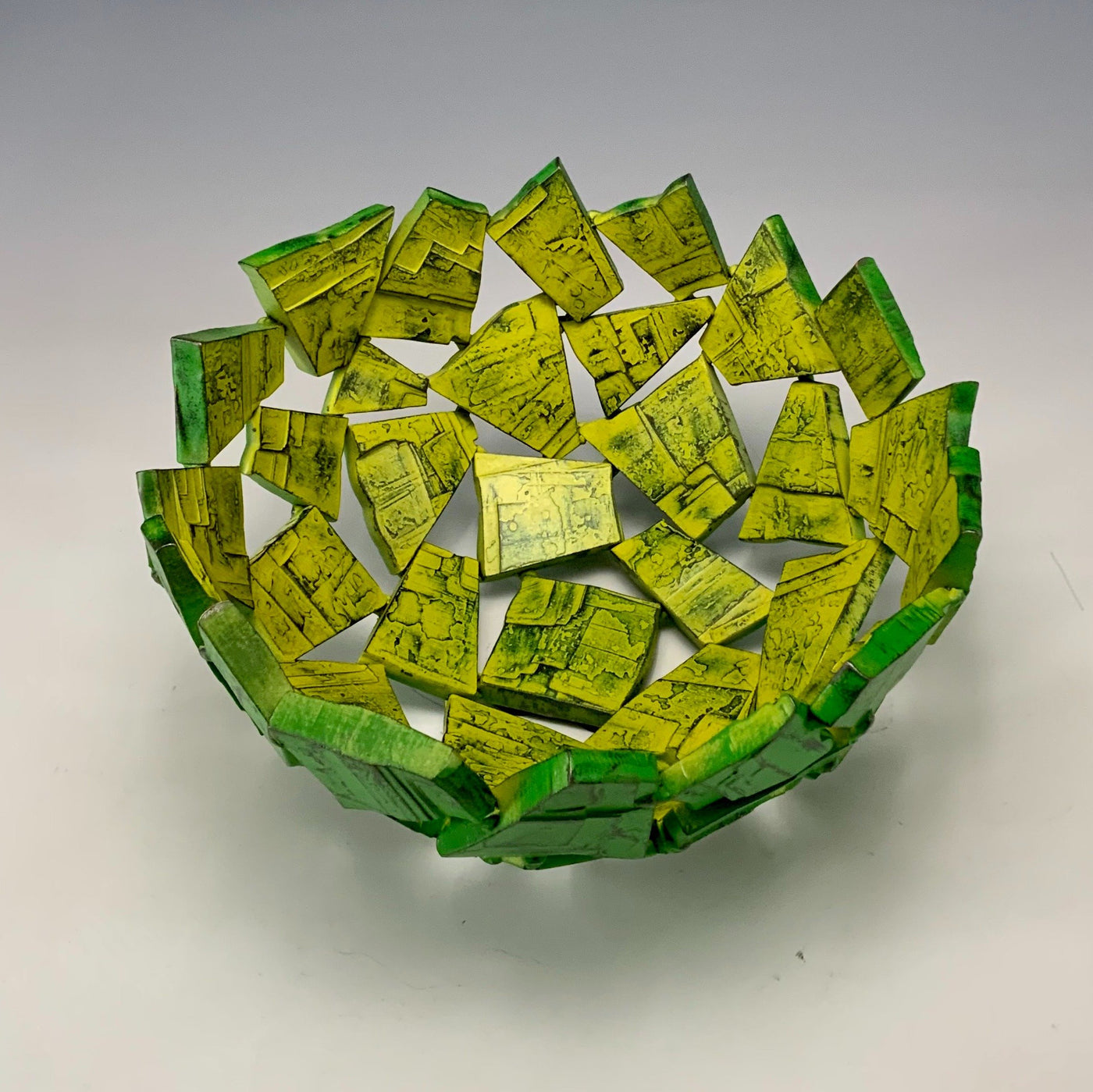 Geode Vessel, Lemon Lime