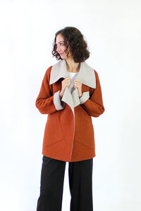 The Big Collar Reversible Coat