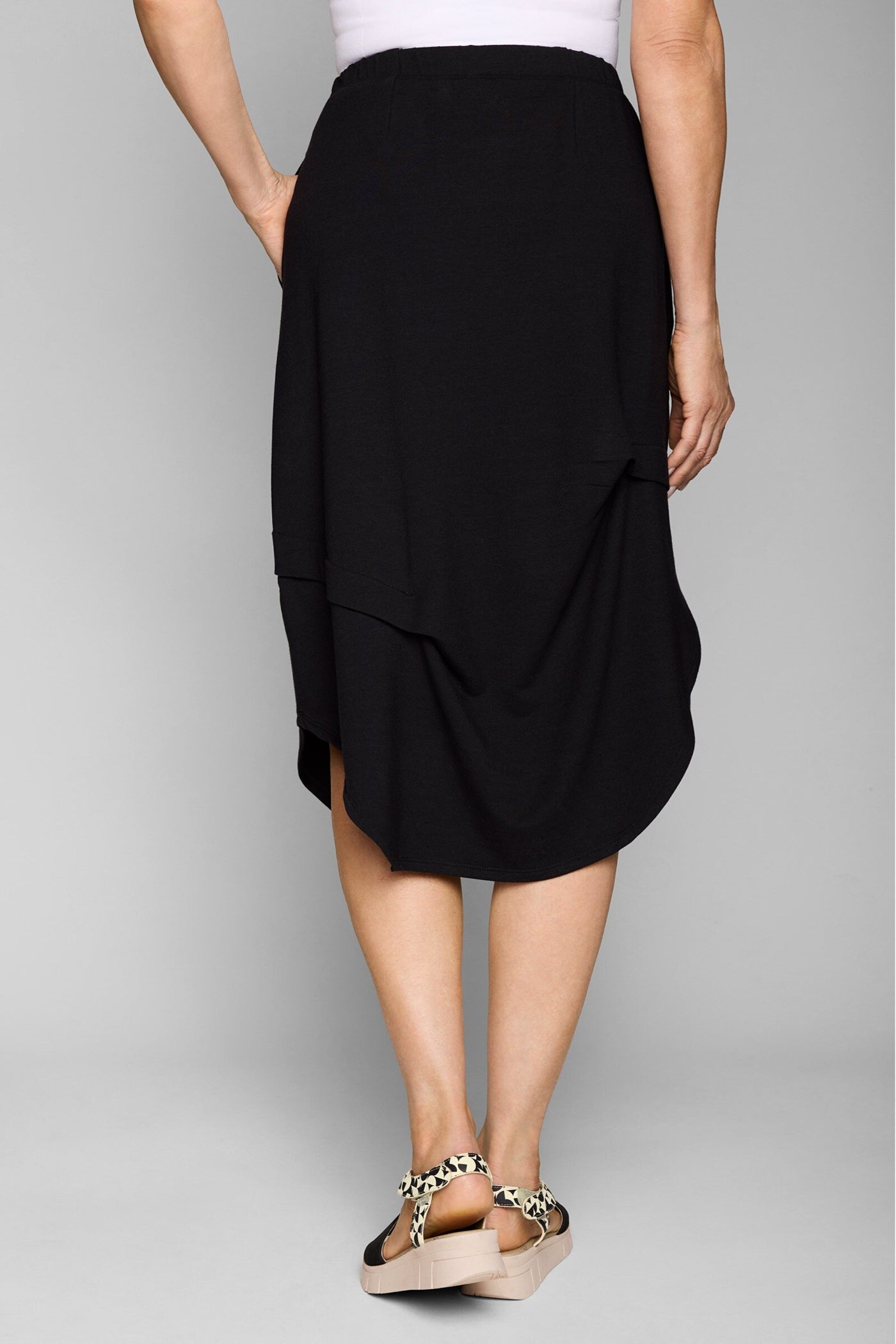 Baby French Terry Tucked Skirt