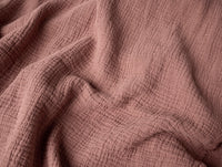 Topanga Matelasse Throw in Plum Blossom