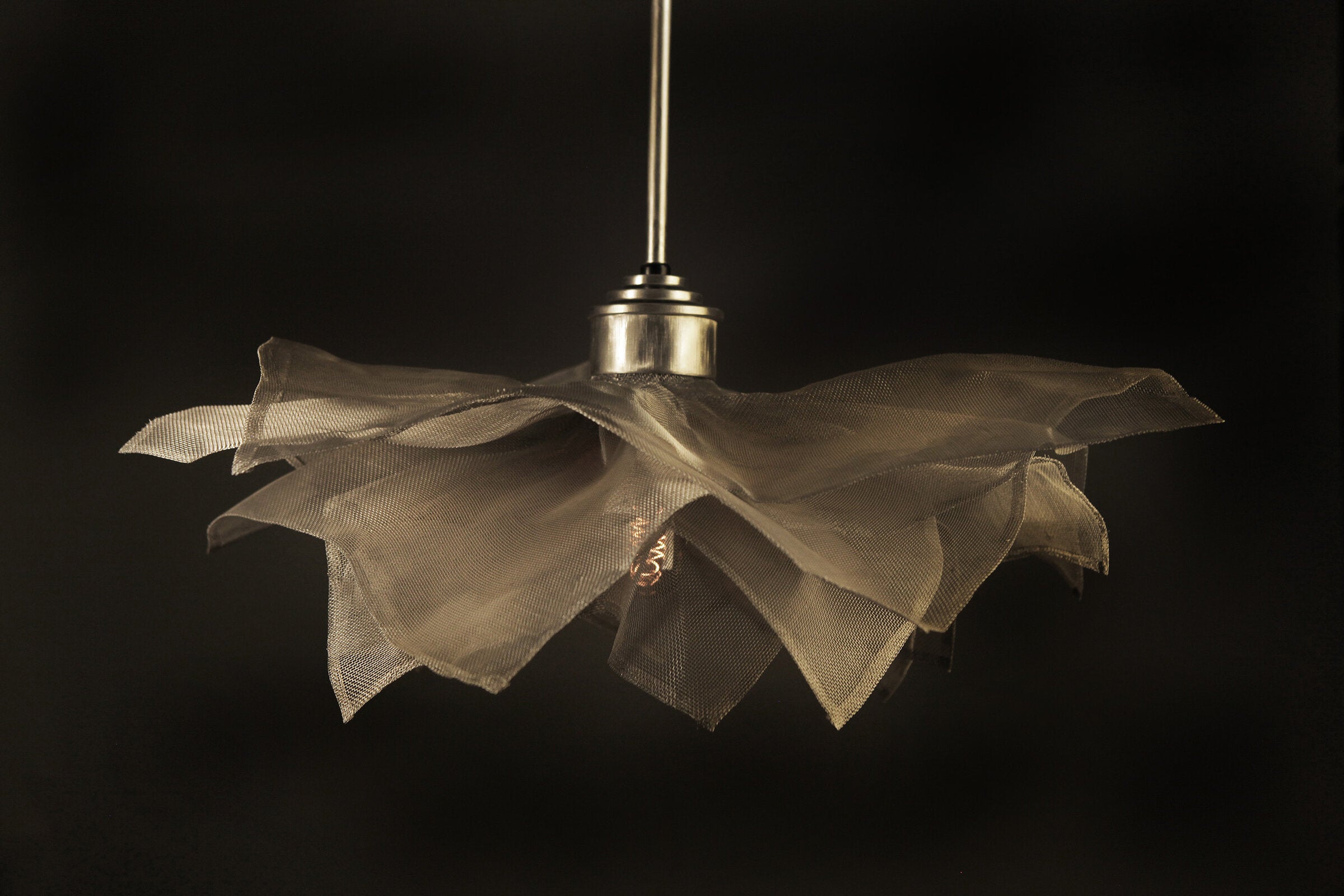 Aluminum Petal Pendant