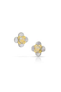 Quatrefoil Triple Stack Earrings