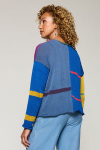 Electra Color Block Sweater