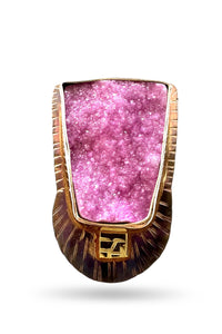 Pink Tower Of Joy Ring
