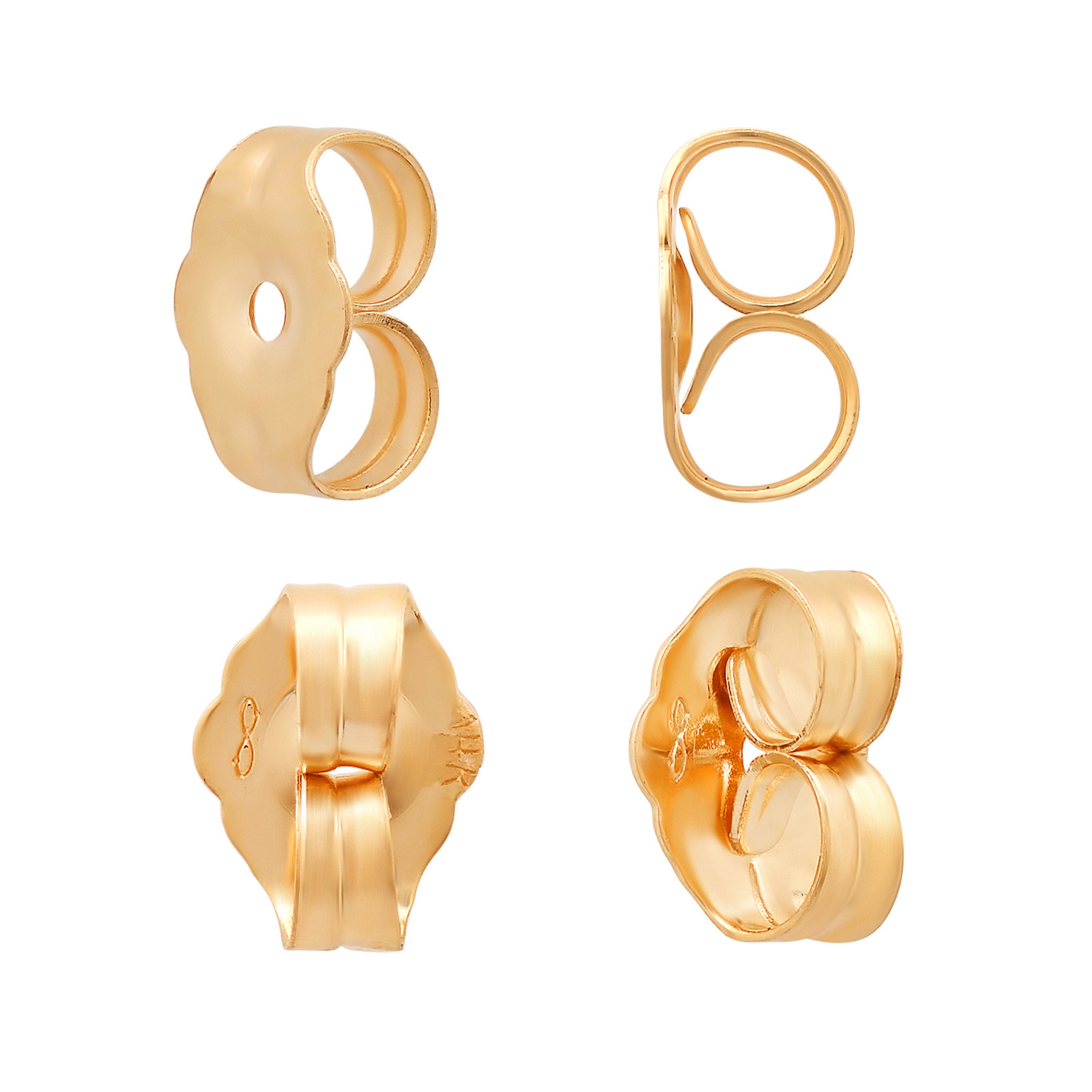 Duo Pearl and Diamond Stud Earrings