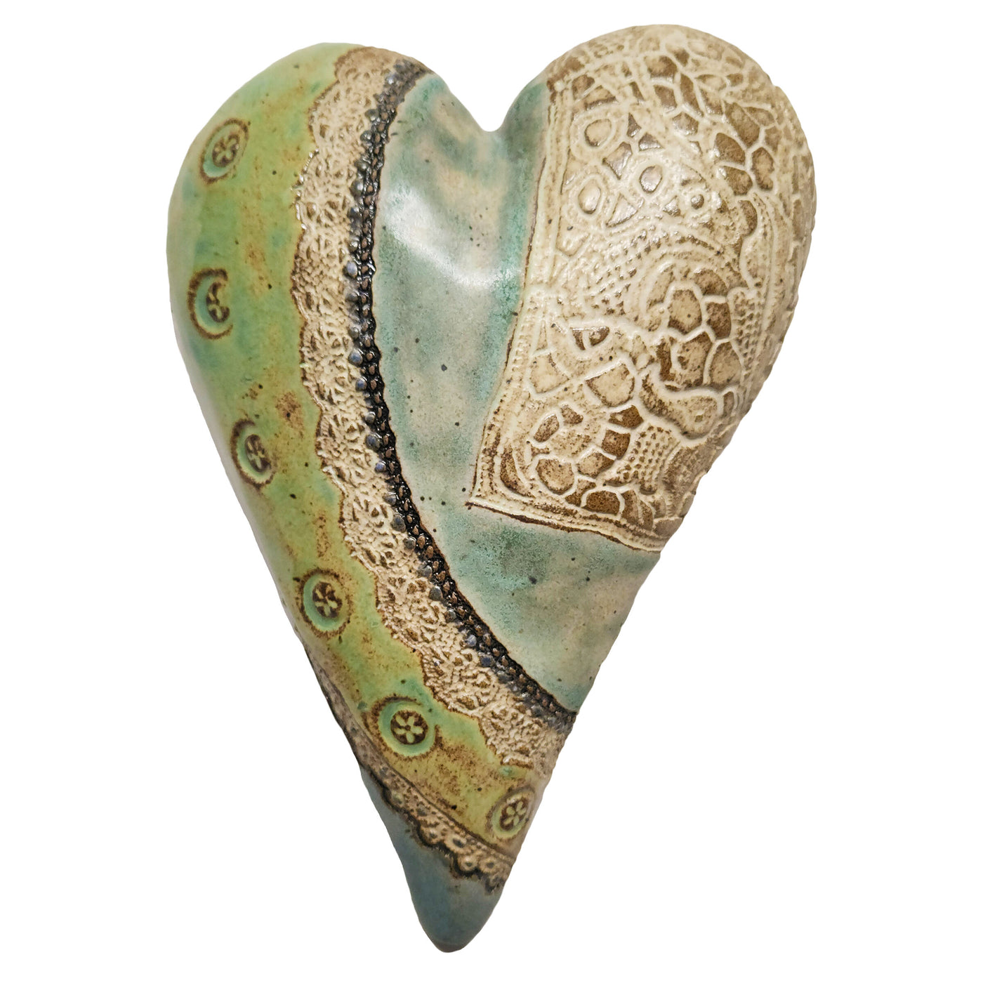 Bands of Lace in Old Copper