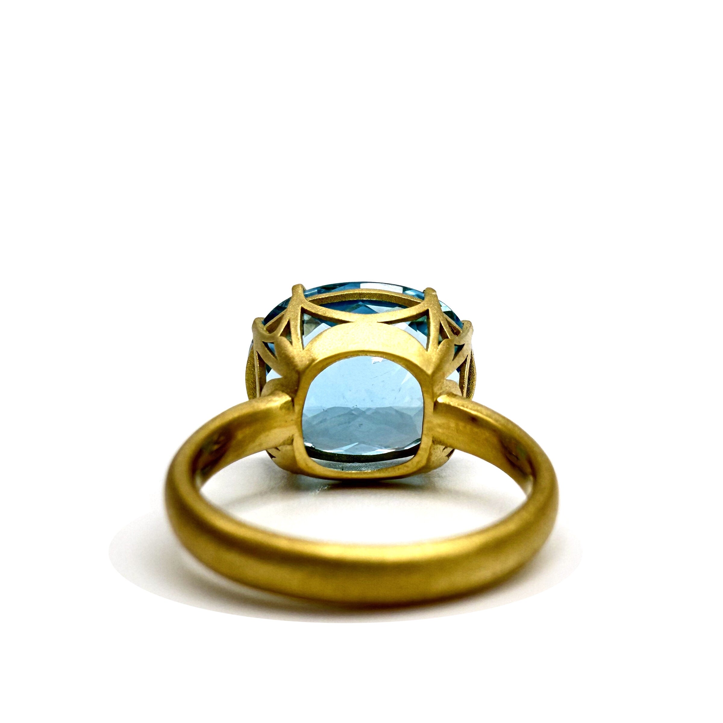 Aquamarine Aqueduct Ring