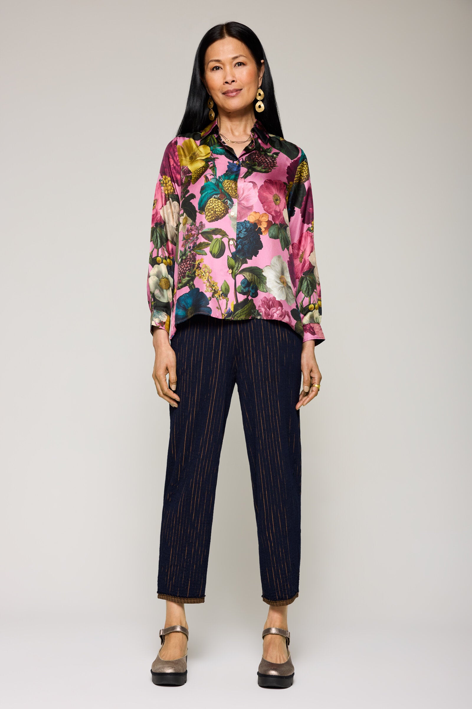 Silky Floral Caia Top