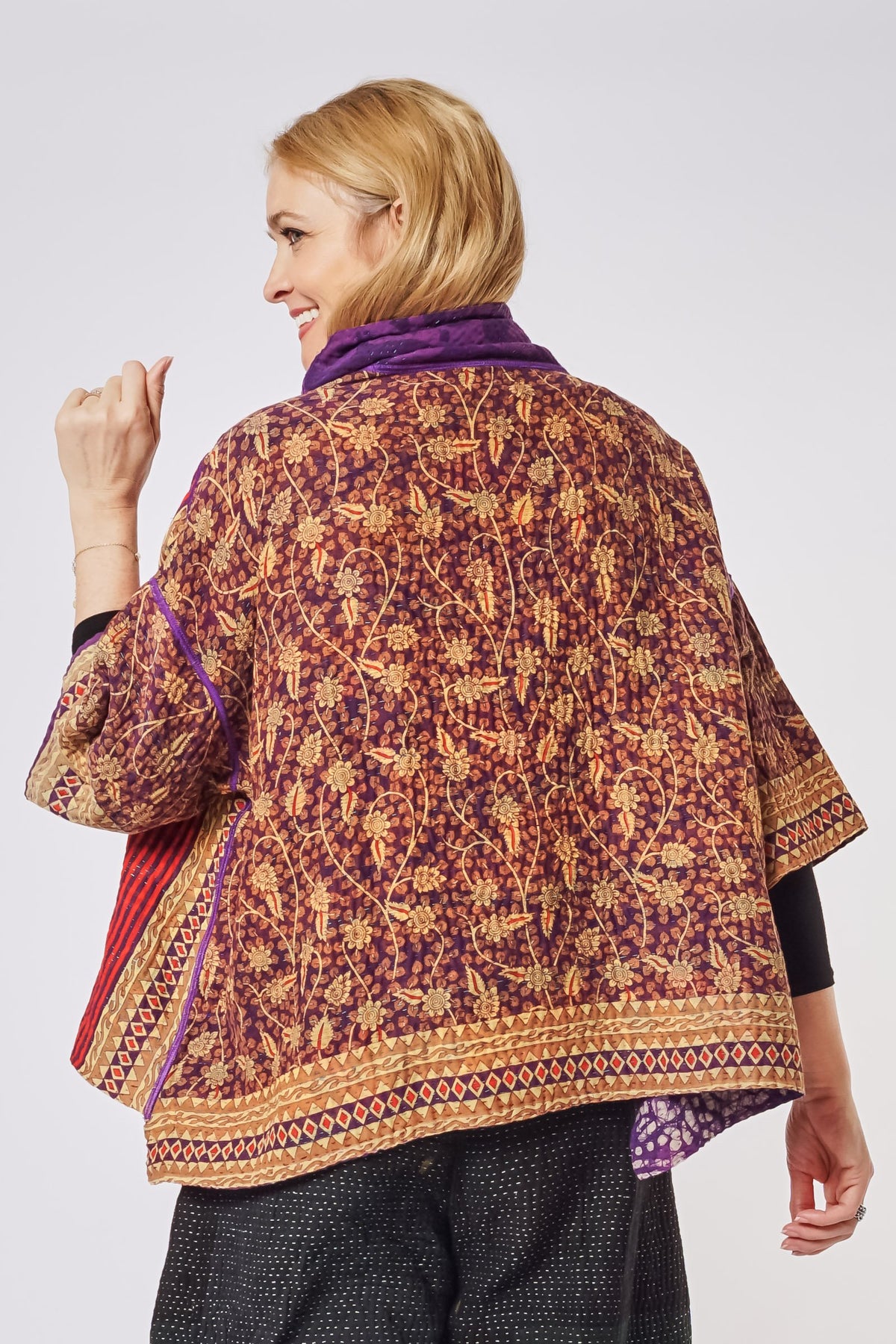 Cowlneck Poncho #1