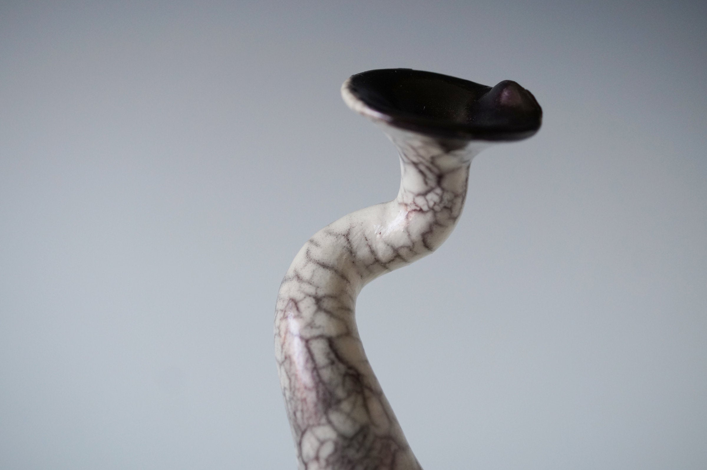 Ceramic Raku Vessel, Naked Raku Firing 19