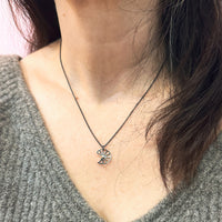 Petite Cloud Fold Pendant