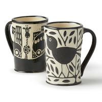 Giraffe in the City Mug