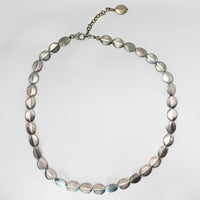 Silver Petal Necklace