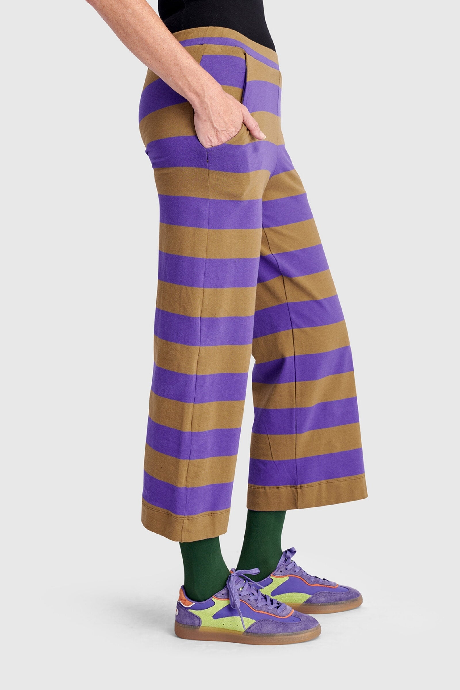 Purple/Khaki