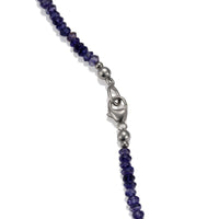 Carved Iolite Necklace