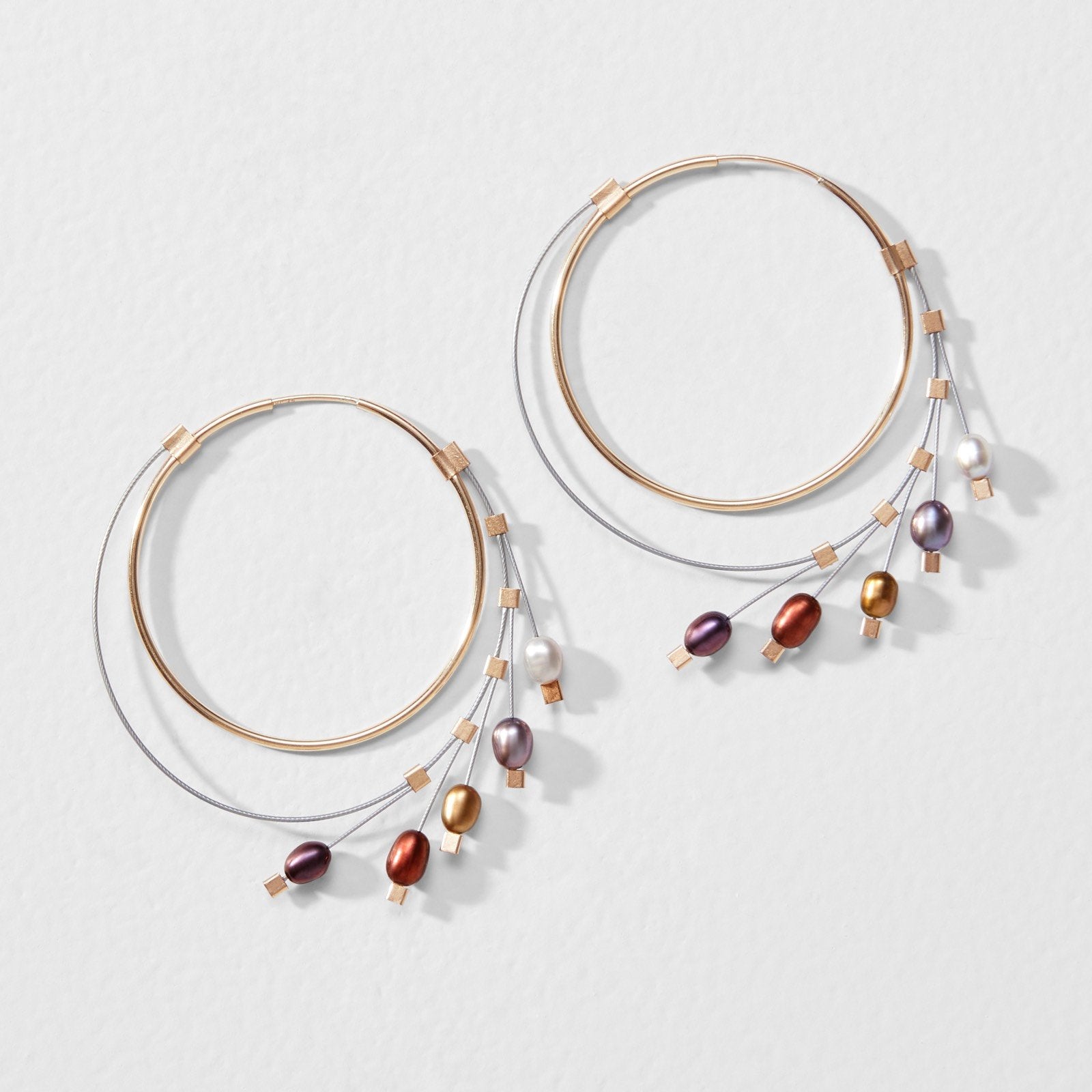 Gold, Silver & Metallic Pearls
