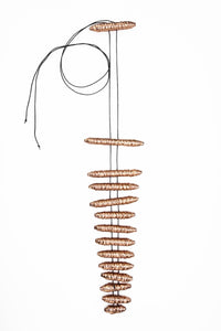 Metallic Cocoon Necklace