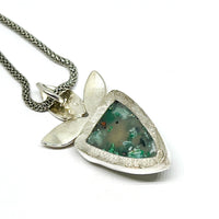 Small Confetti Chrysocolla Pendant