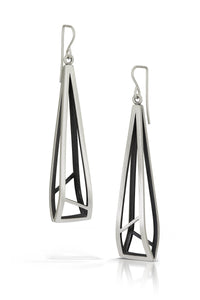 Layered Tri-Shape Earrings