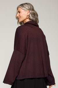 Graceful Shimmer Top