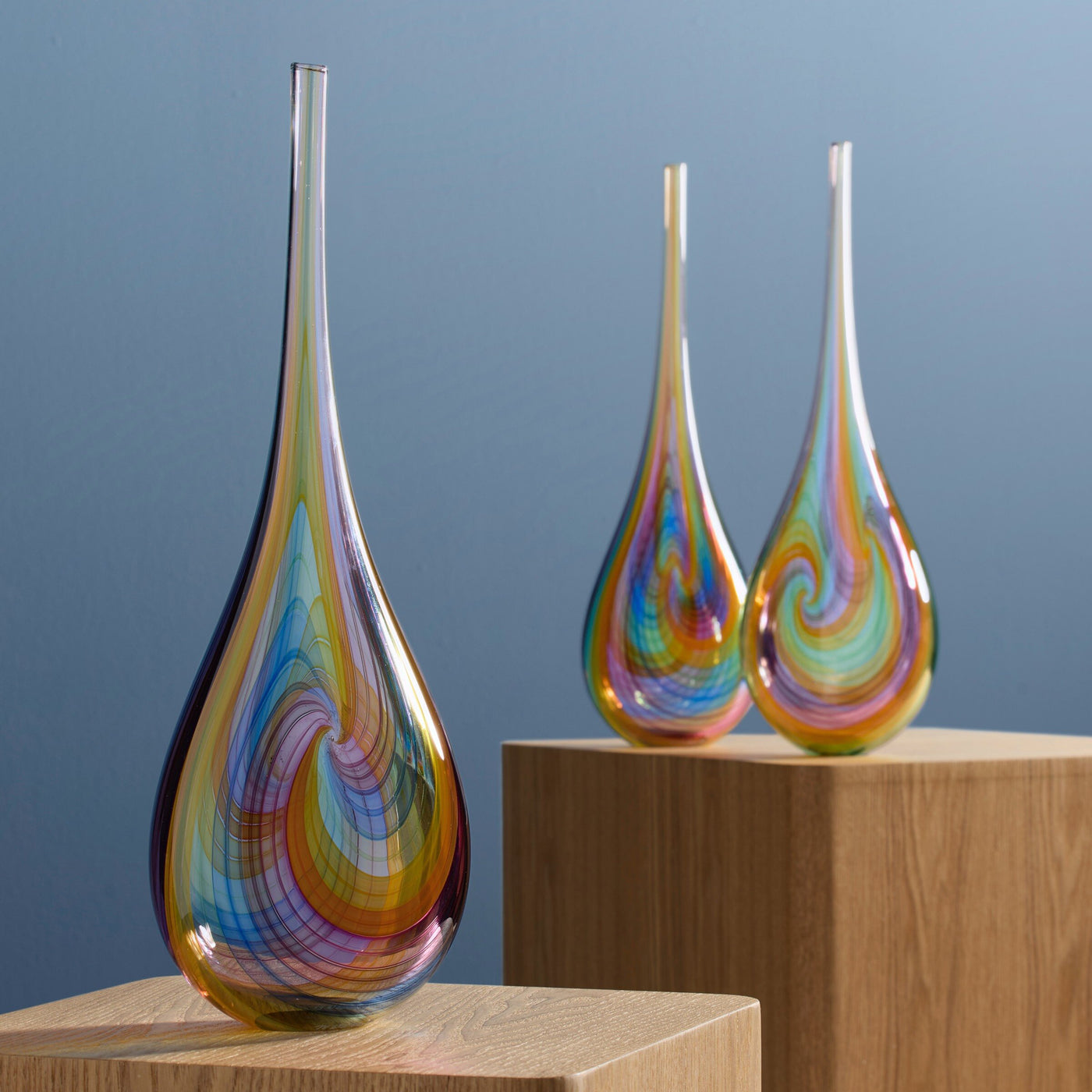 Rainbow Teardrop