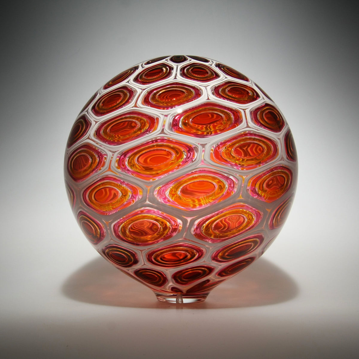 Cherry Amber Ruby Sphere